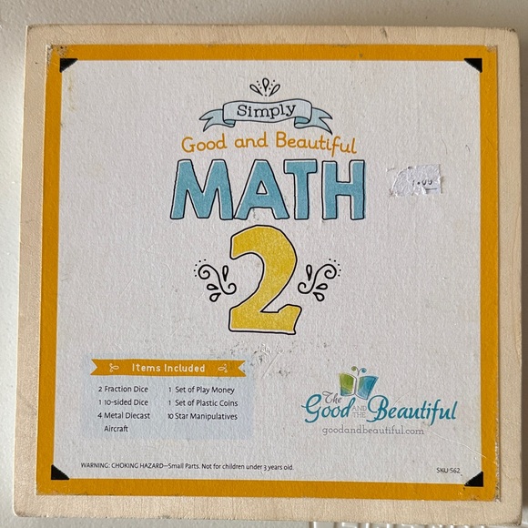 Simply Good and Beautiful Math 2 Box - Picture 6 of 7